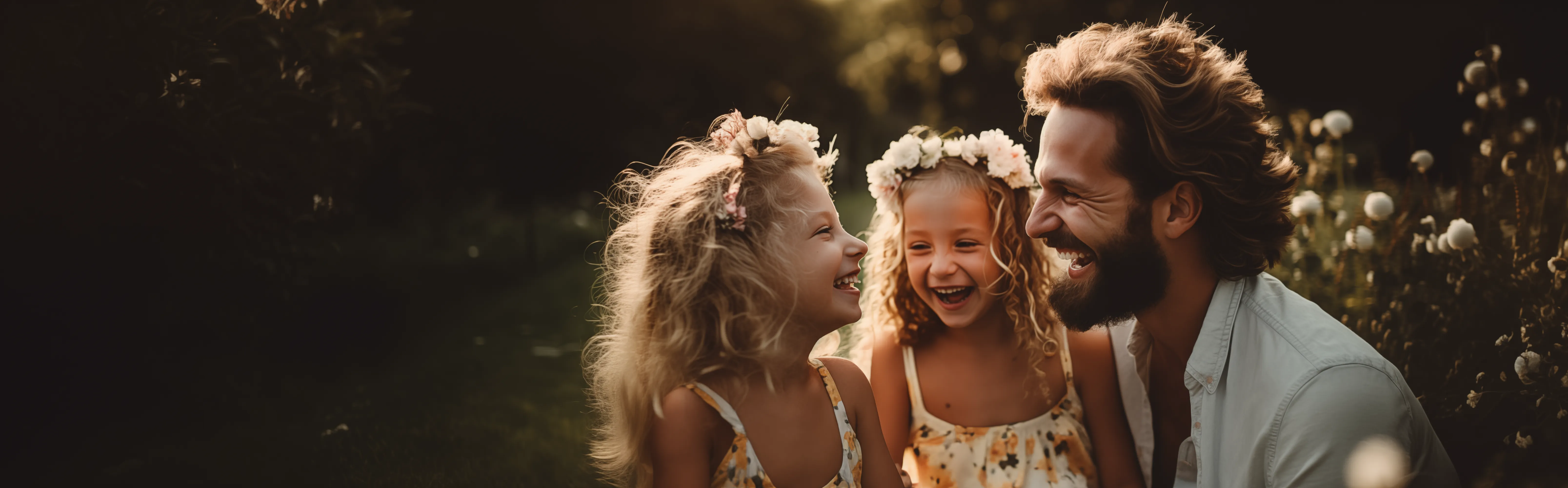 smiling family